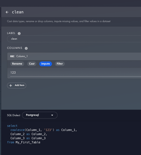 SQL Generator 5000 example